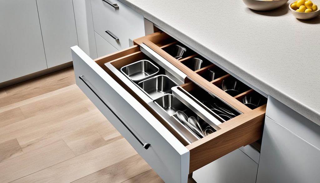 cabinet and drawer functionality