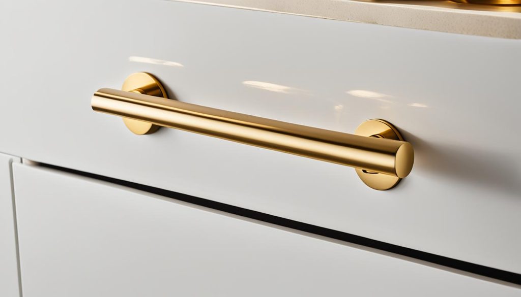 selecting gold finishes for kitchen hardware