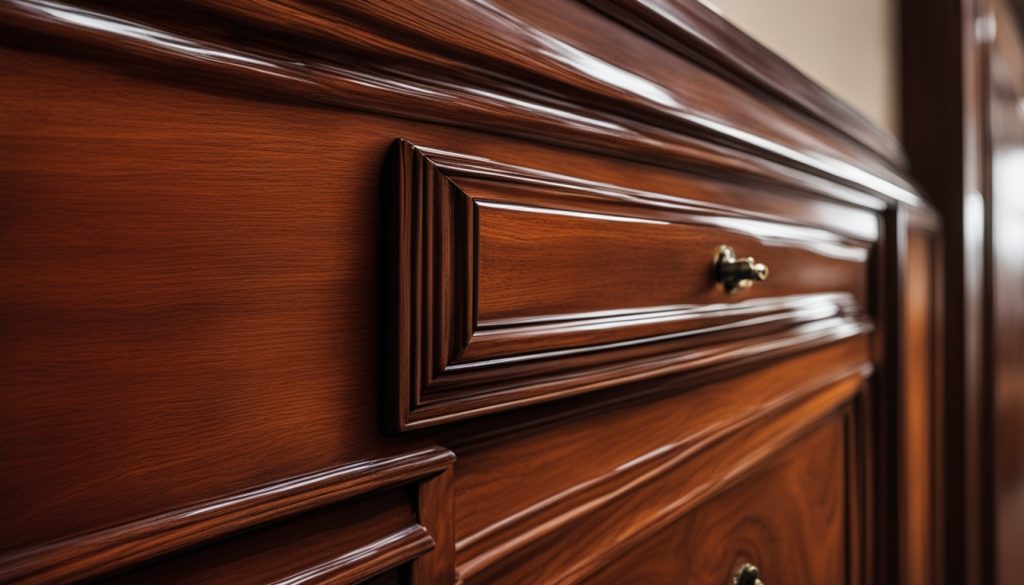 wood cabinet finish