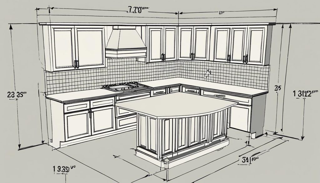 Kitchen island measurements