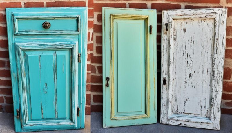 old cabinet doors