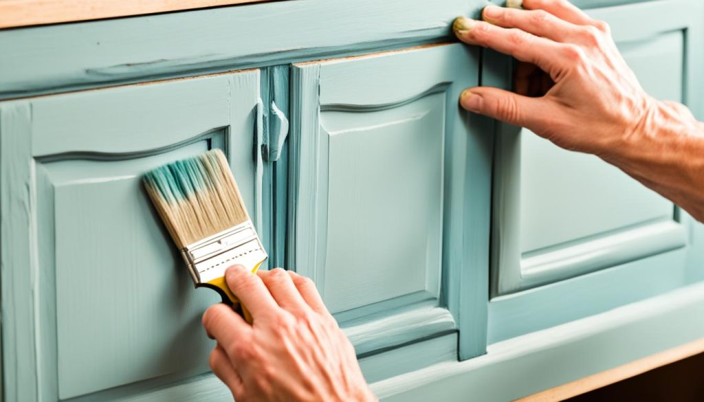 repaint kitchen cabinets
