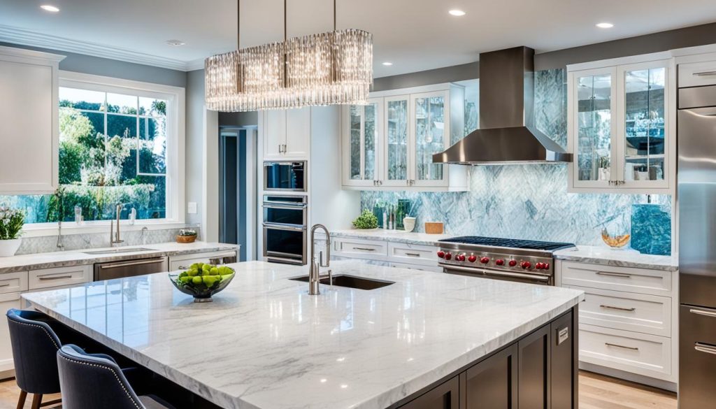 upscale kitchen transformation LA